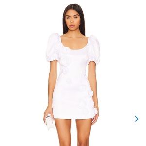 REVOLVE Lovers and Friends Selena Mini Dress - White